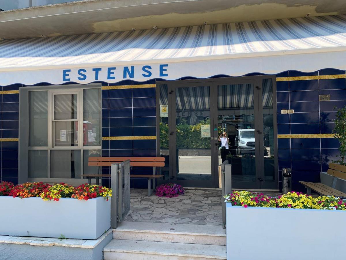 Hotel Estense Ріміні Екстер'єр фото